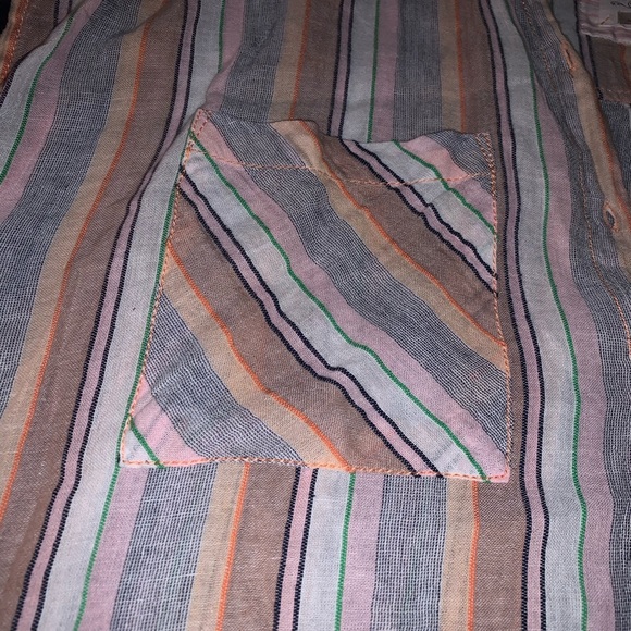 Holding horses plaid high low blouse - Picture 2 of 6